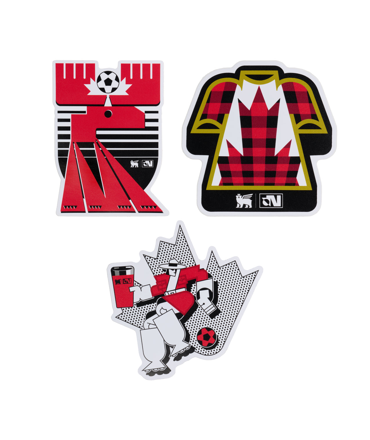 Stanley 1913 x Canada Fútbol Artist Sticker Pack UU7