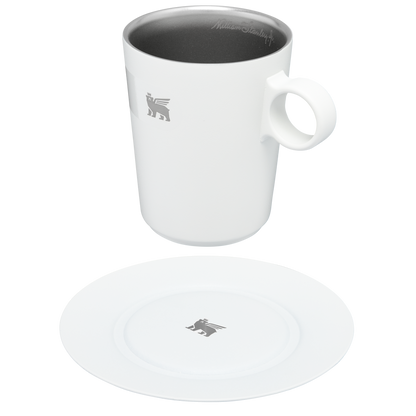 The DayBreak Café Latte Cup & Stillness Saucer | 10.6 OZ ZL5