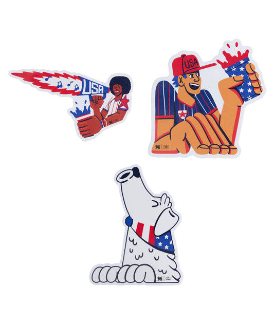 Stanley 1913 x USA Fútbol Artist Sticker Pack CC3
