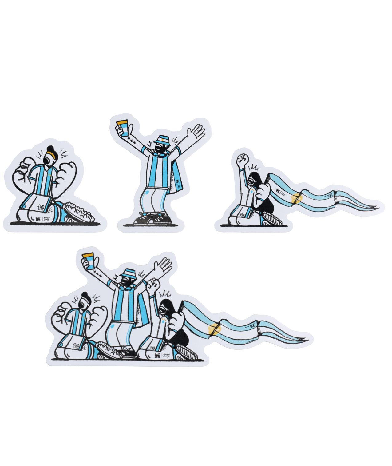 Stanley 1913 x Argentina Fútbol Artist Sticker Pack IH4
