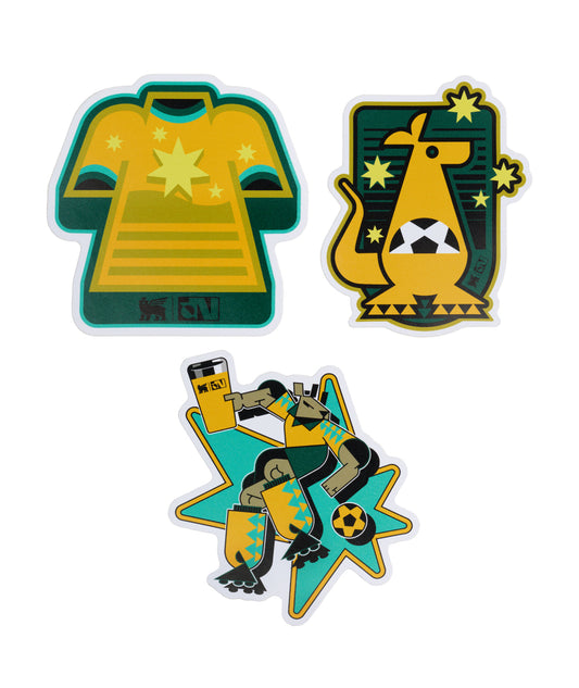 Stanley 1913 x Australia Fútbol Artist Sticker Pack AX4