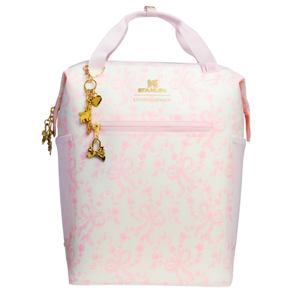 LoveShackFancy Holiday All Day Madeleine Mini Cooler Backpack | 20 Can | 14 QT | 13.2 L RE8
