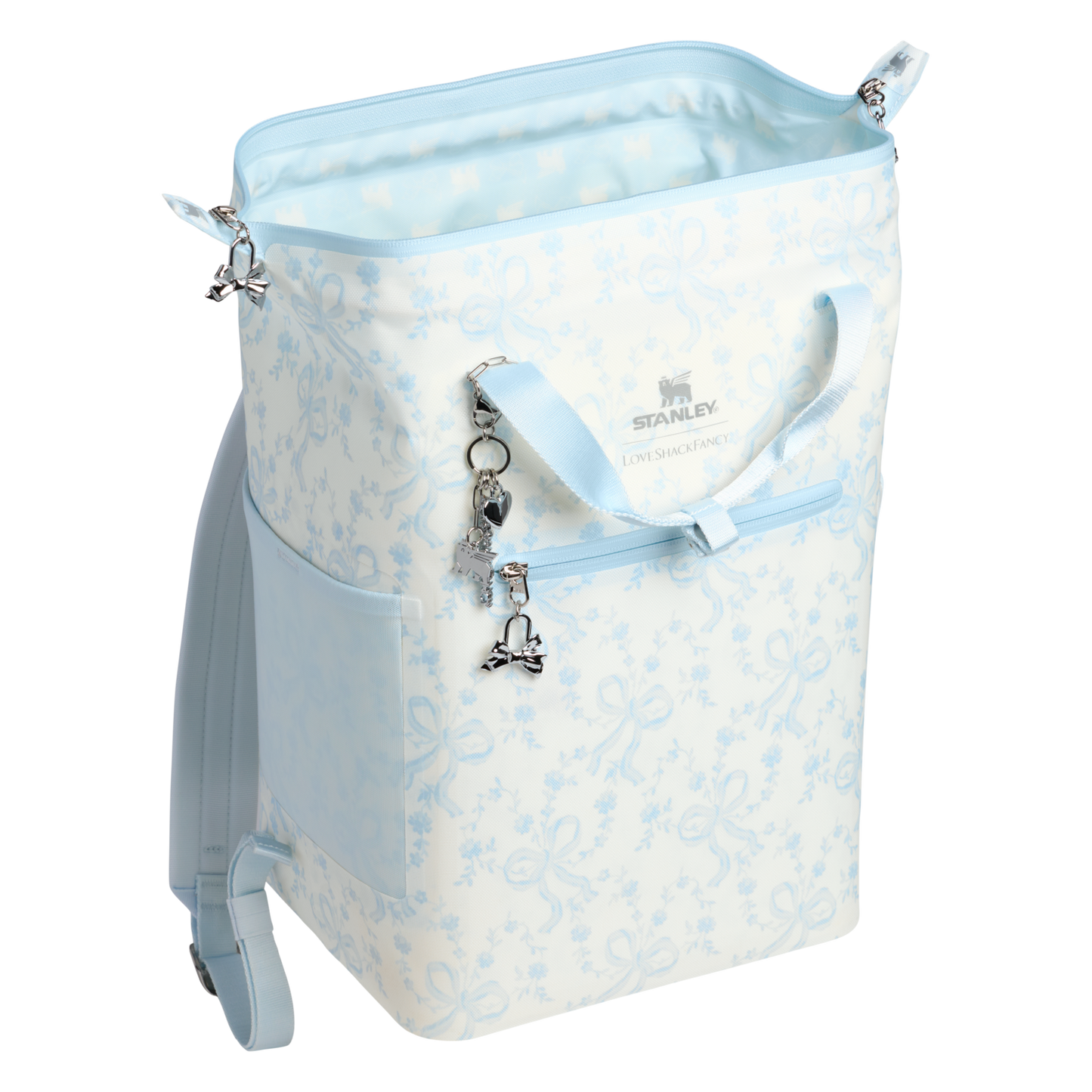 Stanley 1913 x LoveShackFancy Holiday All Day Madeleine Mini Cooler Backpack | 20 Can | 14 QT | 13.2 L RE8