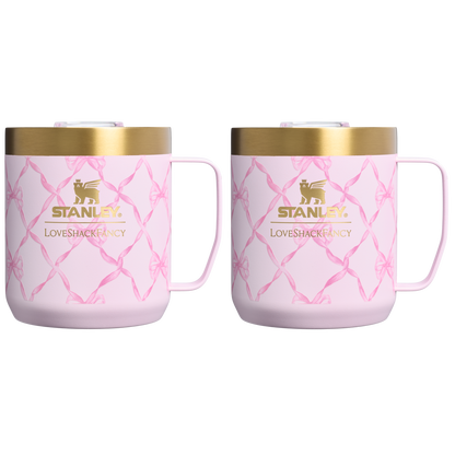 Stanley 1913 x LoveShackFancy Holiday Everyday Camp Mug Set | 12 OZ XX7