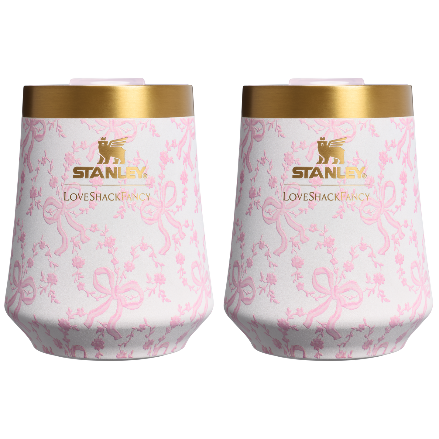 Stanley 1913 x LoveShackFancy Holiday The Reserve Wine Tumbler Set | 11 OZ (2-pack) IG9