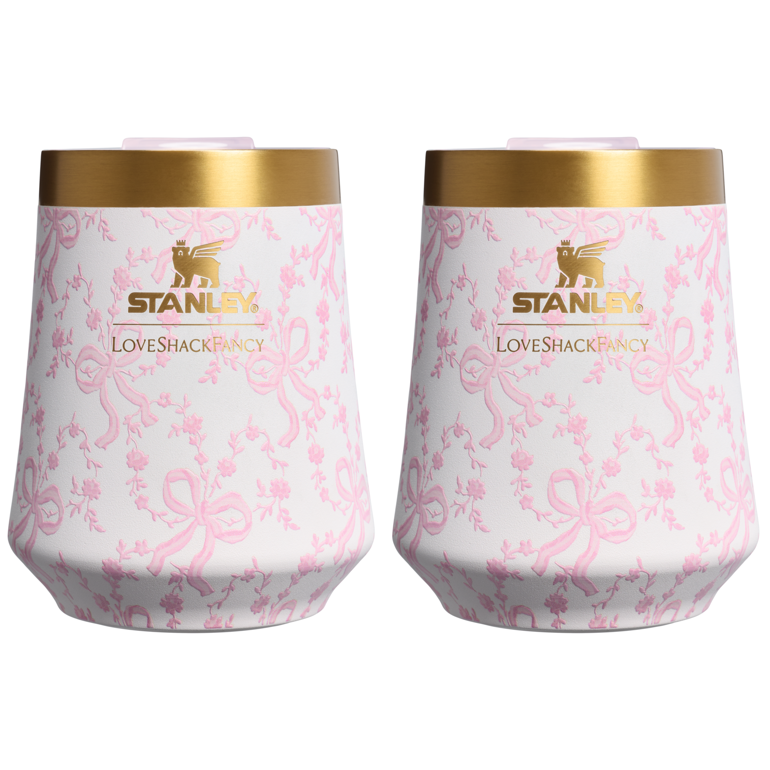 Stanley 1913 x LoveShackFancy Holiday The Reserve Wine Tumbler Set | 11 OZ (2-pack) IG9