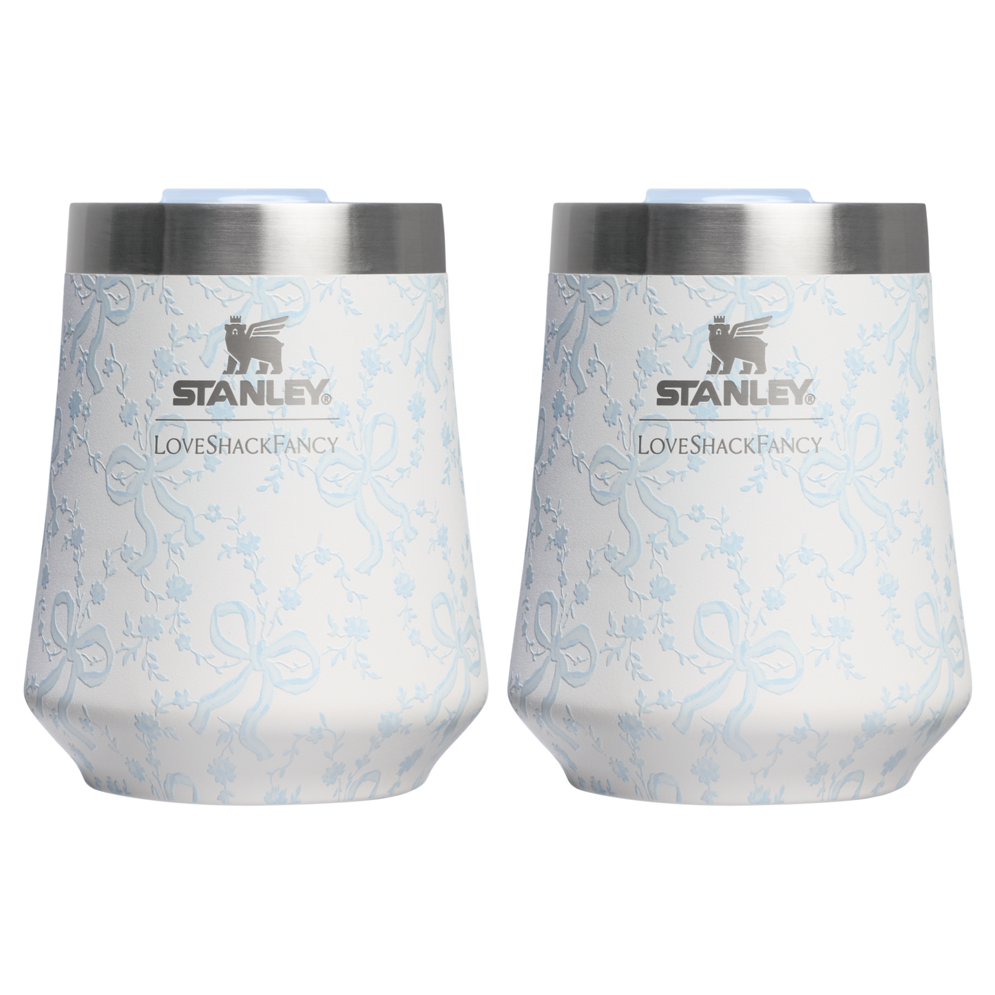 LoveShackFancy Holiday The Reserve Wine Tumbler Set | 11 OZ (2-pack) IG9