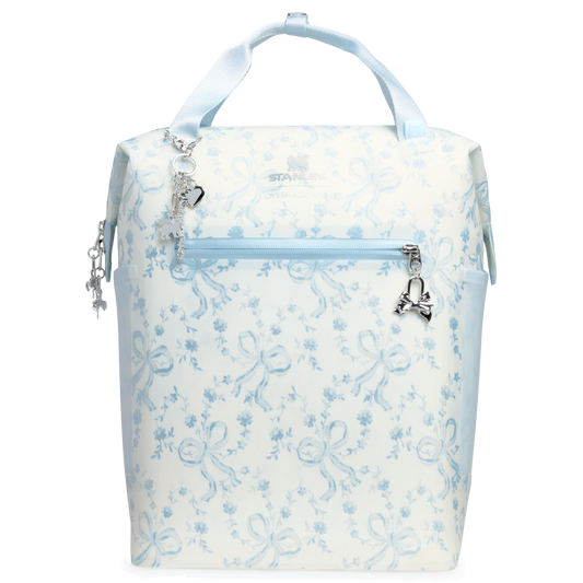 Stanley 1913 x LoveShackFancy Holiday All Day Madeleine Mini Cooler Backpack | 20 Can | 14 QT | 13.2 L RE8