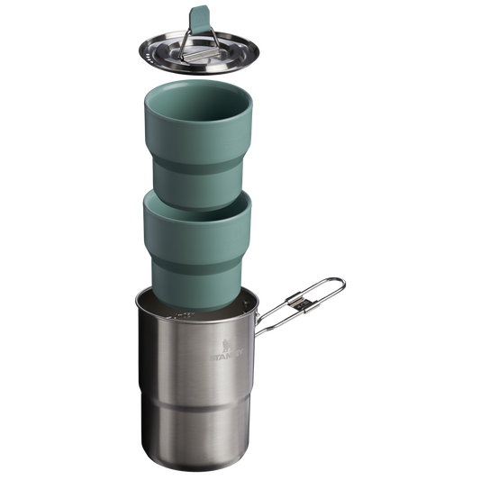 The Wildfare Go Two Cup Cookset 4-piece set | 1 QT DT3