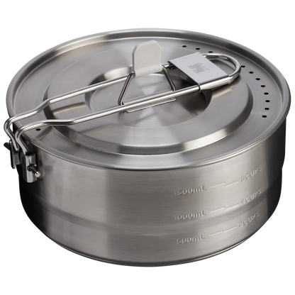 The Wildfare Pro Saucepan Cookset 5-piece set | 2 QT KQ3