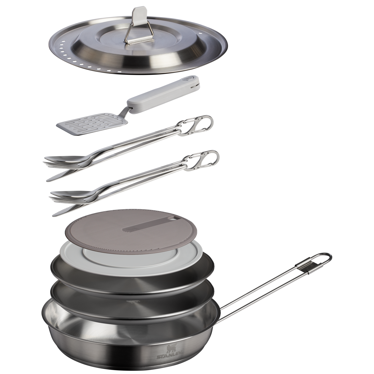 The Wildfare Pro Fry Pan Cookset 15-piece set | 1.1 QT XT3