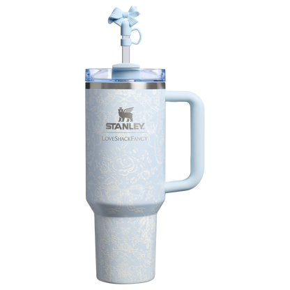 LoveShackFancy Holiday Quencher H2.0 FlowState Tumbler | 40 OZ KP1